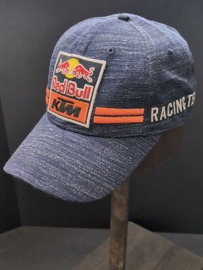 Red Bull,KTM Racing Team Blue/Orange Ball Cap.